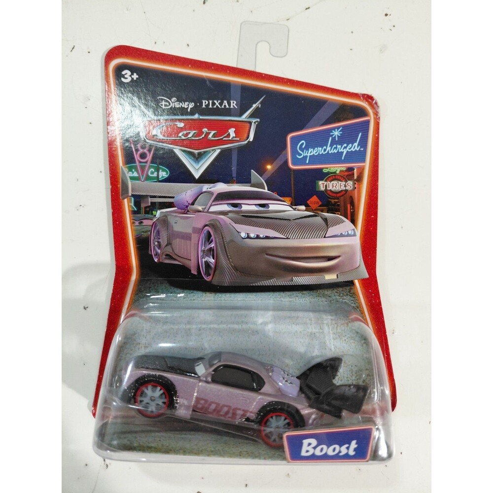 NIP Mattel 1:55 DieCast Disney Pixar Cars Supercharged Boost Tuner Car